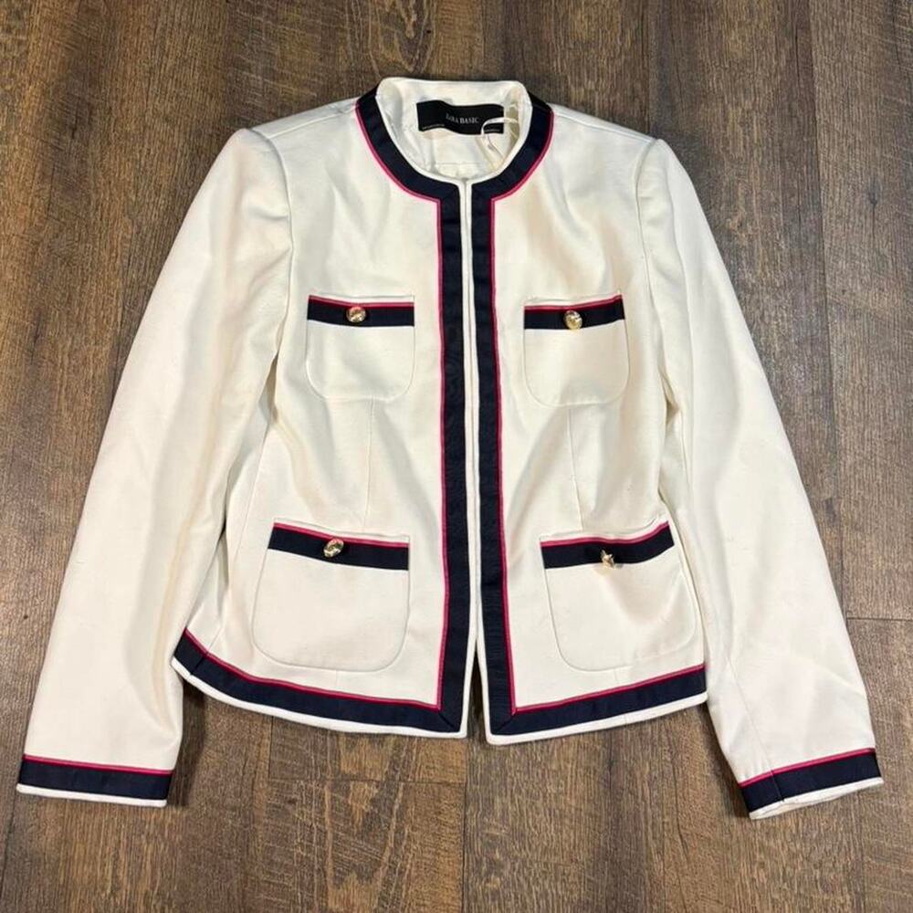Zara Basic Light Weight Latch-Up Jacket - image 2